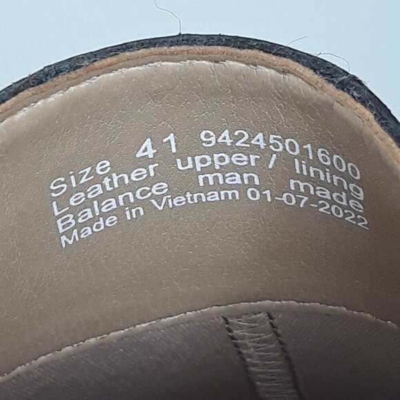 Dansko Bel Leather Black Mule Loafer 41 EU/10.5-11 US Academia Preppy Office - Picture 8 of 9